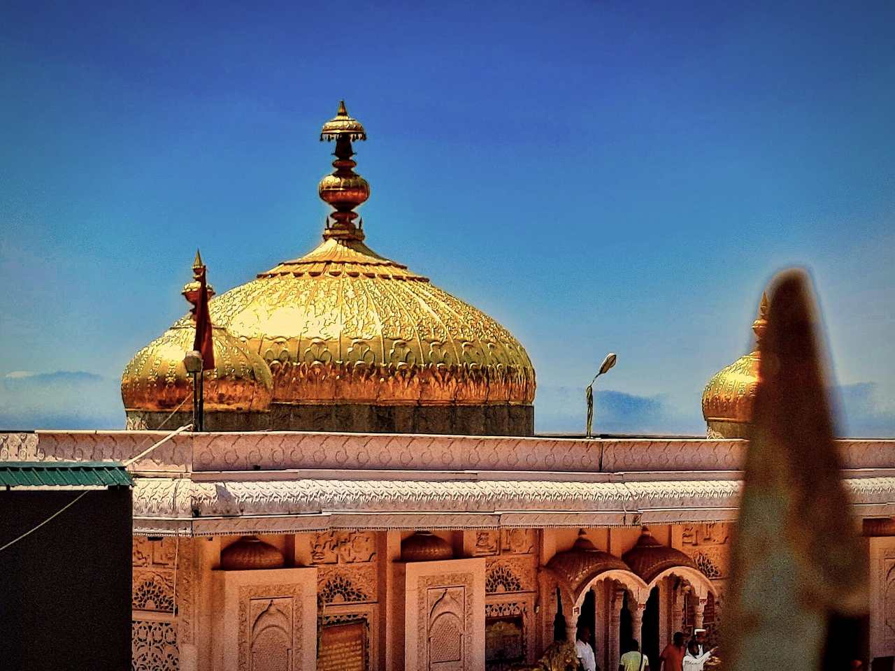 Golden domes of the Jwalamukhi temple